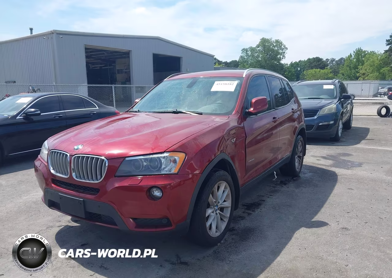 2013 BMW X3 xDrive28I VIN:5UXWX9C54D0A16209 - 2