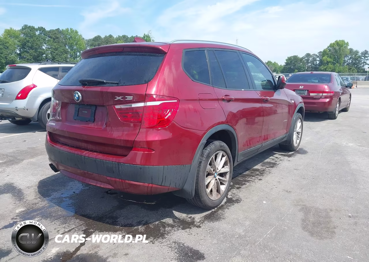 2013 BMW X3 xDrive28I VIN:5UXWX9C54D0A16209 - 4