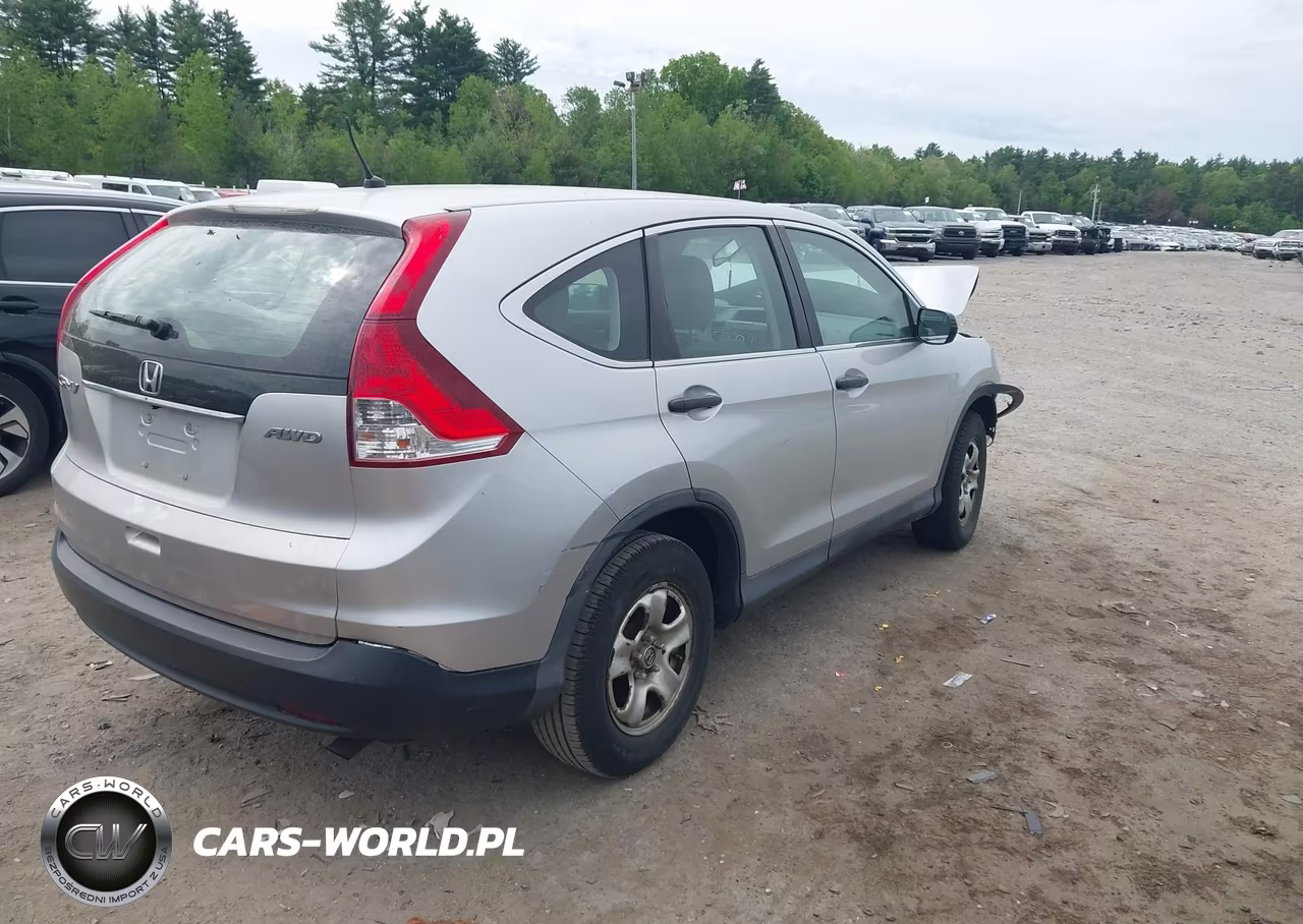 2013 Honda Cr-V Lx VIN:2HKRM4H39DH641397 - 4