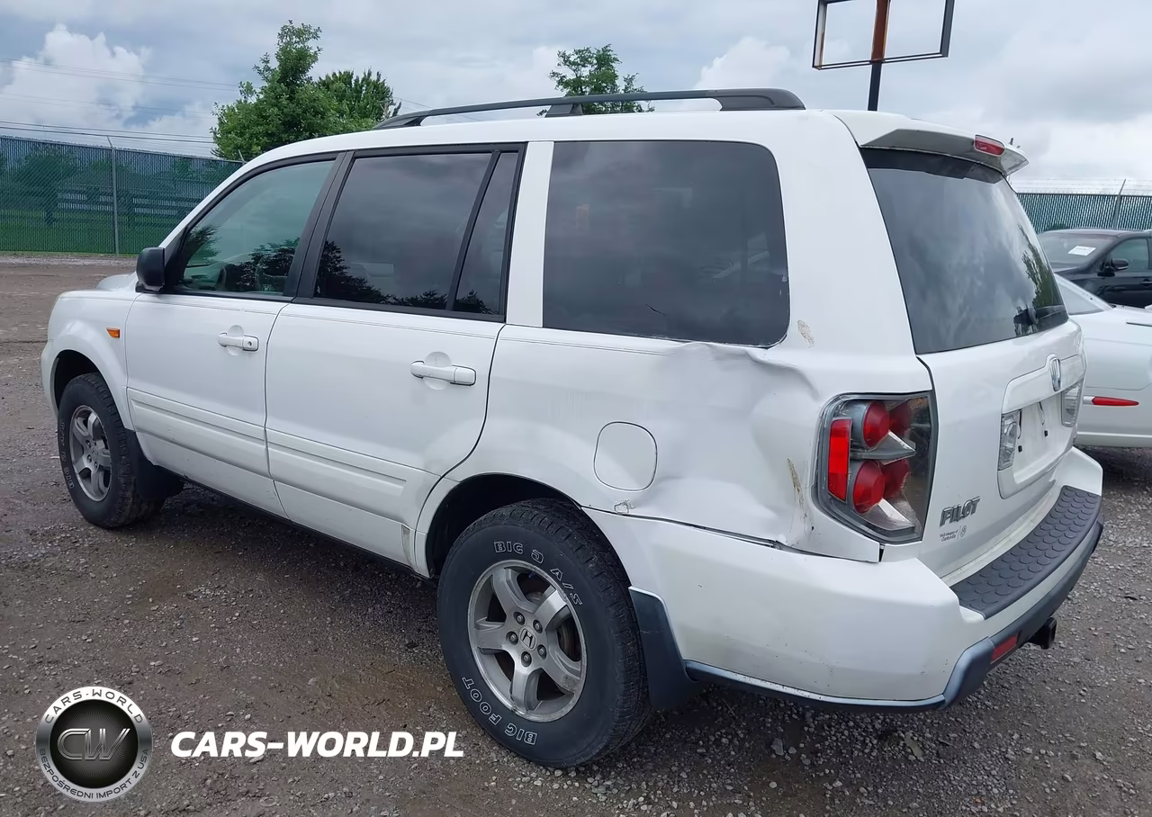 2007 Honda Pilot Ex VIN:2HKYF18427H518073 - 3