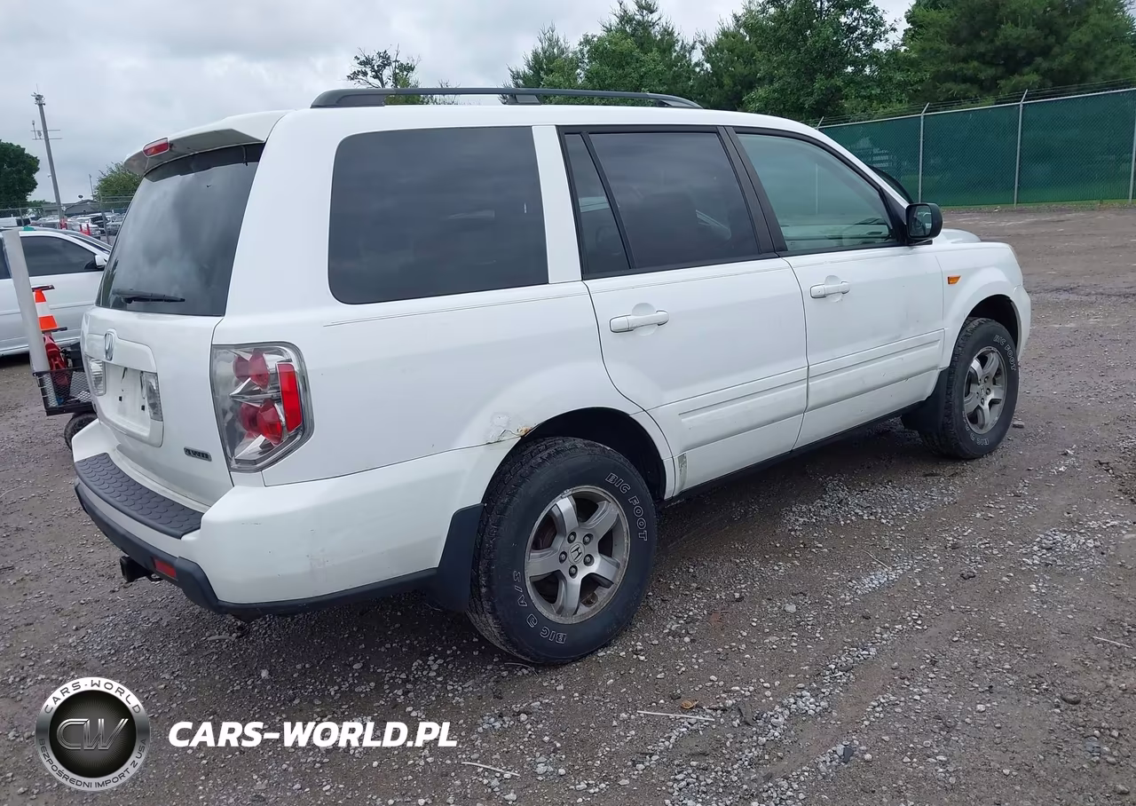 2007 Honda Pilot Ex VIN:2HKYF18427H518073 - 4