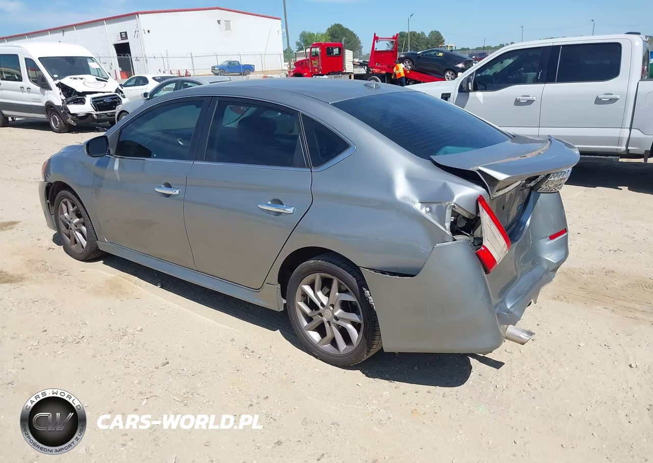 2013 Nissan Sentra Sr VIN:3N1AB7AP9DL769742 - 3