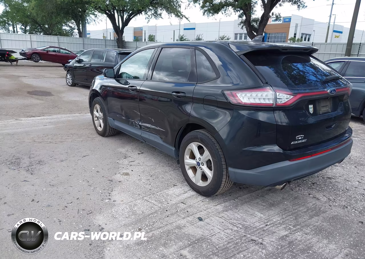 2015 Ford Edge Se VIN:2FMTK3G98FBB52057 - 3