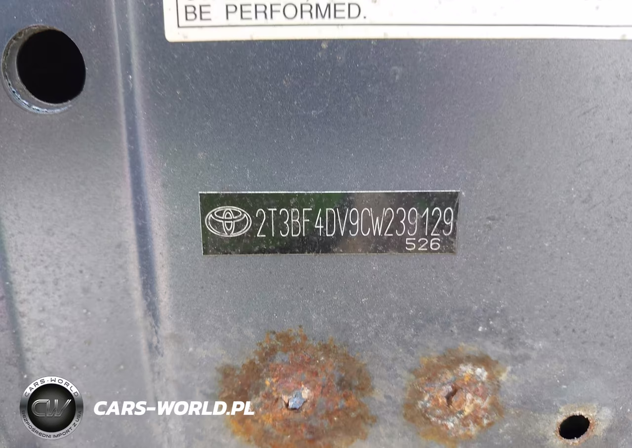 2012 Toyota Rav4 VIN:2T3BF4DV9CW239129 - 9