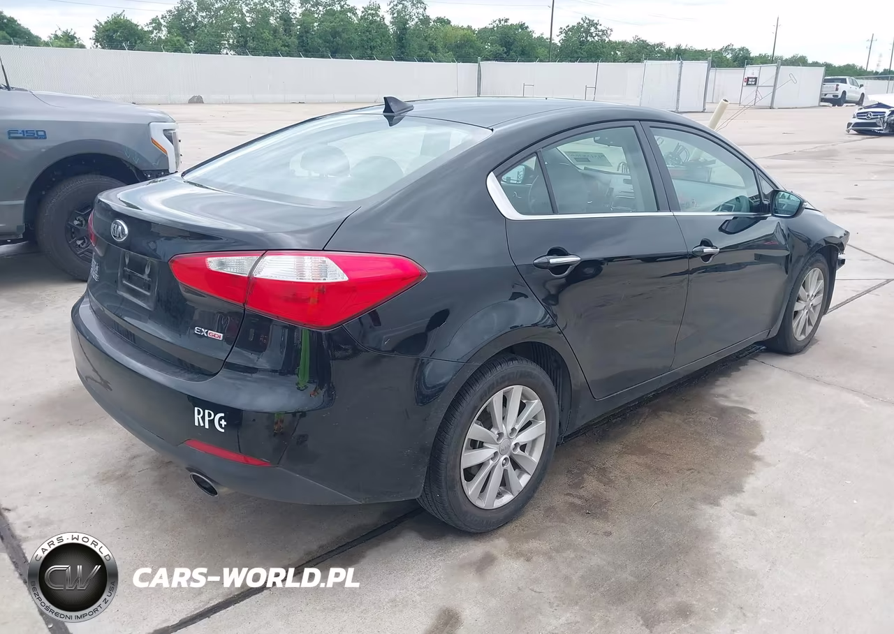 2014 Kia Forte Ex VIN:KNAFX4A82E5056434 - 4