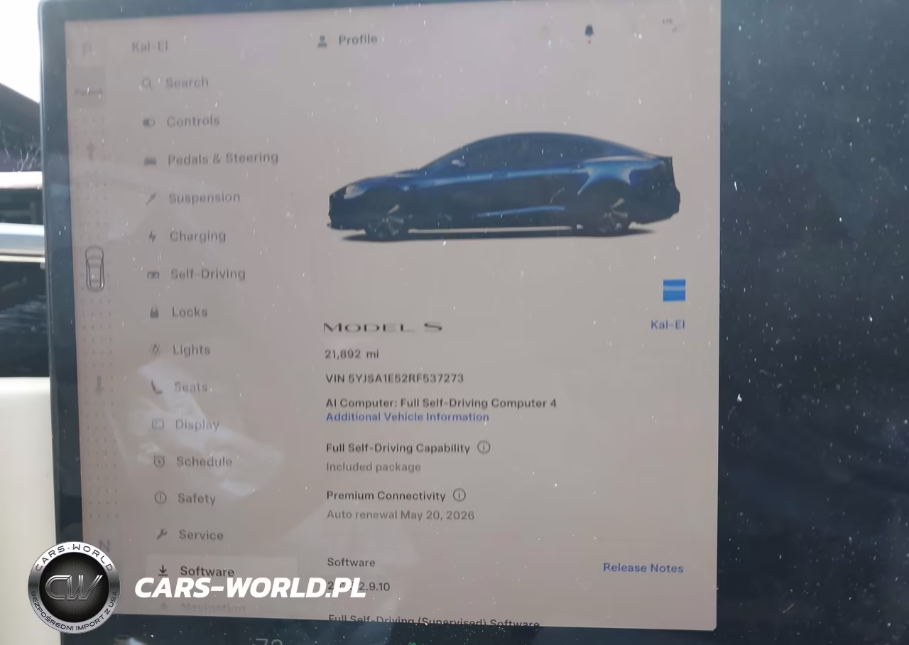 2024 Tesla Model S Long Range VIN:5YJSA1E52RF537273 - 7