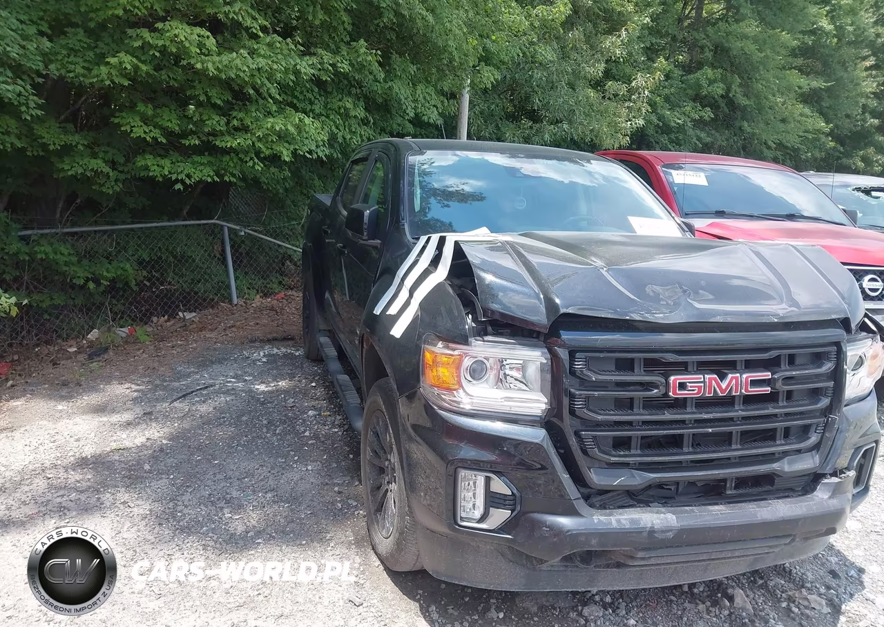 2021 GMC Canyon 4Wd Short Box Elevation
