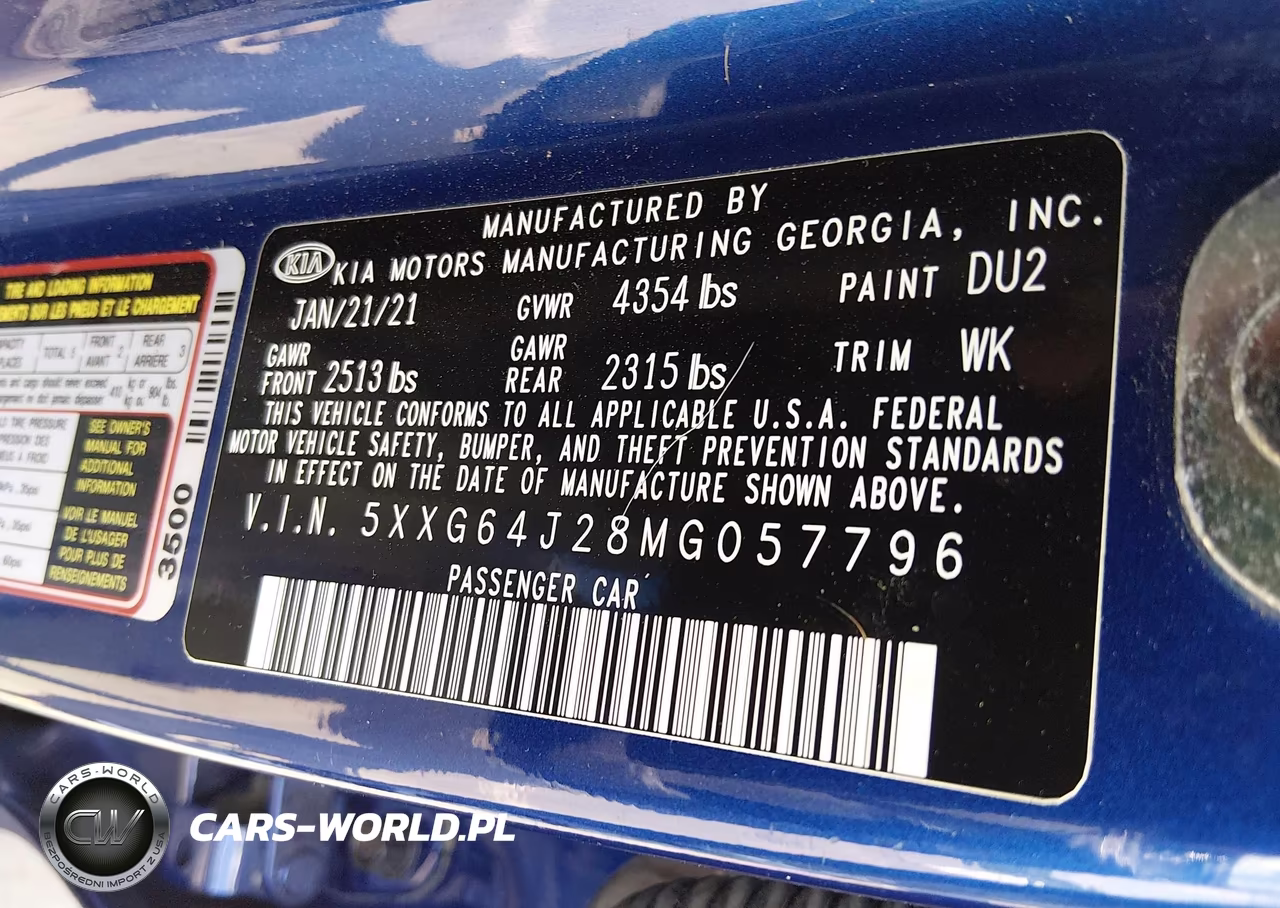 2021 Kia K5 Gt-Line VIN:5XXG64J28MG057796 - 9