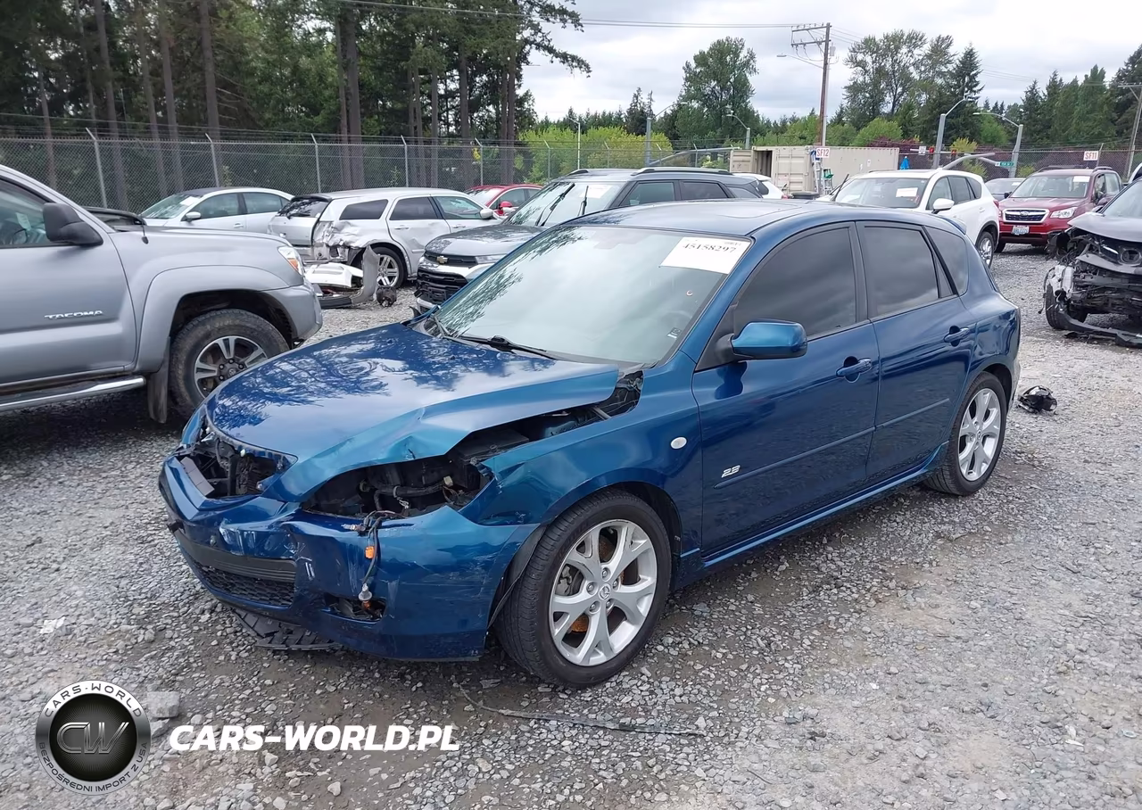 2007 Mazda Mazda3 S Grand Touring VIN:JM1BK343X71744864 - 2