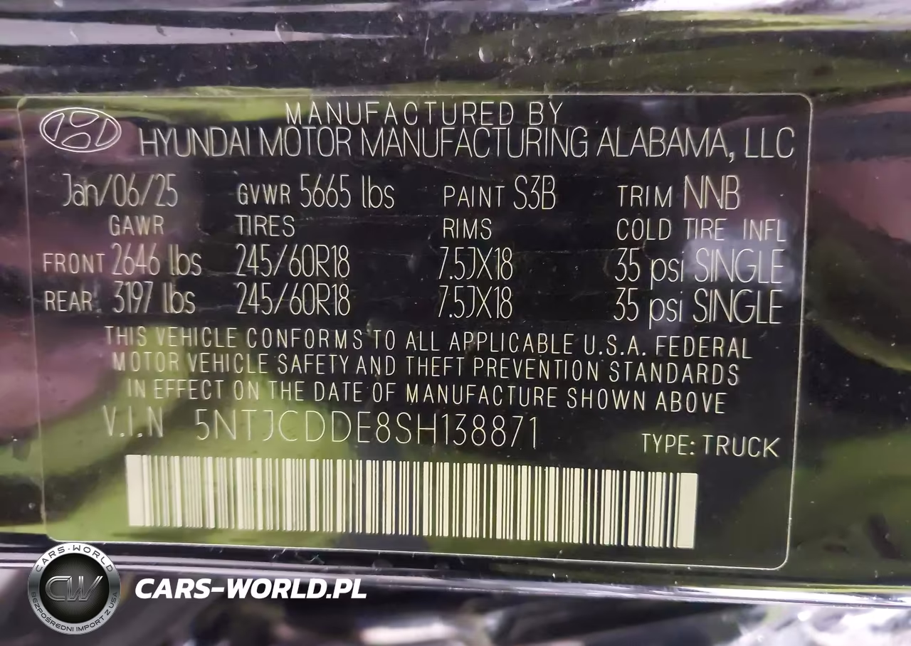 2025 Hyundai Santa Cruz Sel Activity VIN:5NTJCDDE8SH138871 - 9