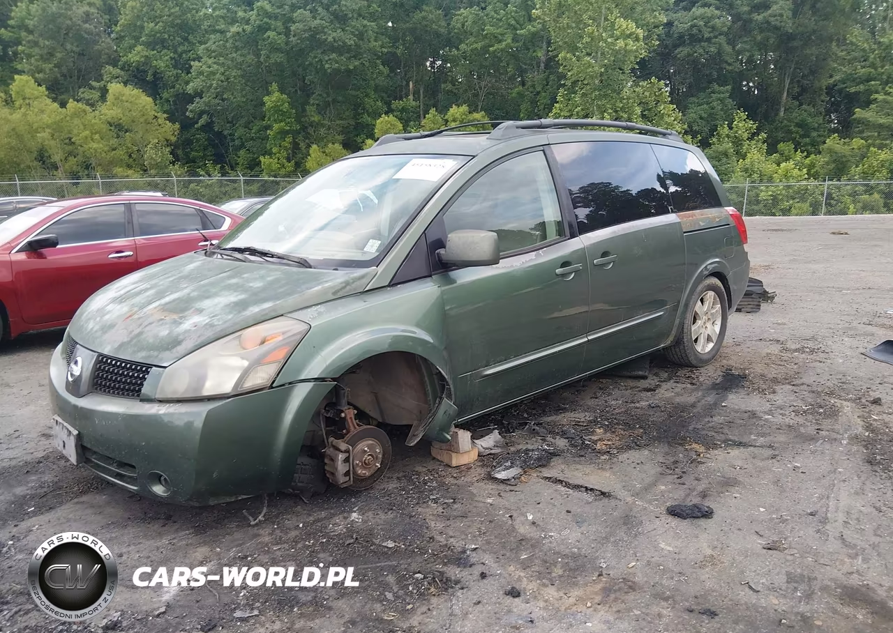 2004 Nissan Quest 3.5 Se VIN:5N1BV28U14N303564 - 2