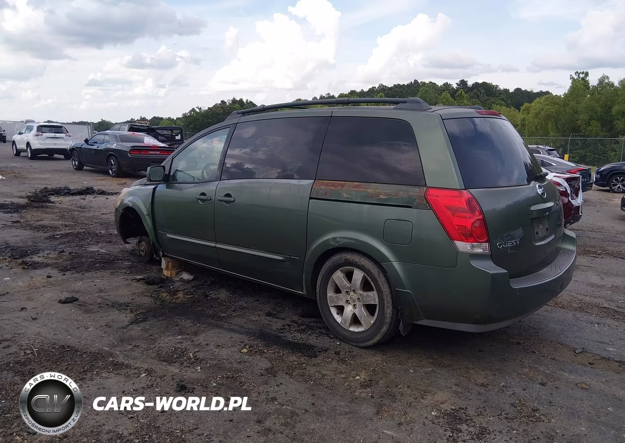 2004 Nissan Quest 3.5 Se VIN:5N1BV28U14N303564 - 3