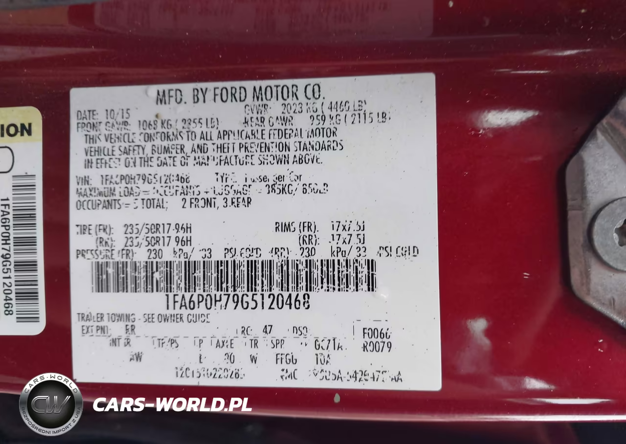 2016 Ford Fusion Se VIN:1FA6P0H79G5120468 - 9