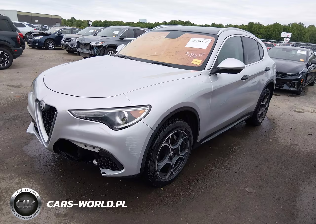 2018 Alfa Romeo Stelvio Awd VIN:ZASFAKAN5J7B86146 - 2