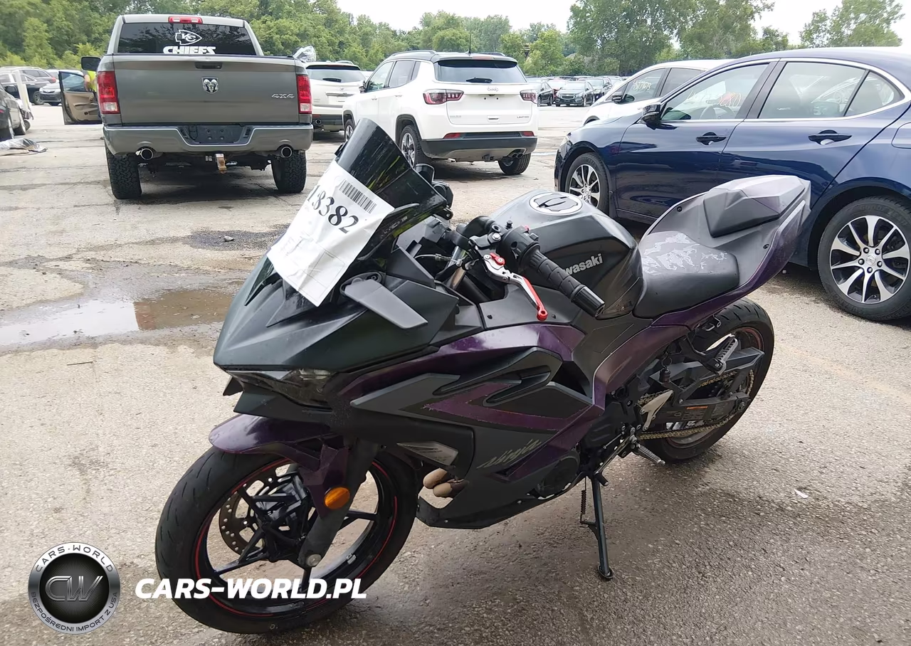 2025 Kawasaki Ex500 A-B VIN:ML5EXGJ17SDA59038 - 2