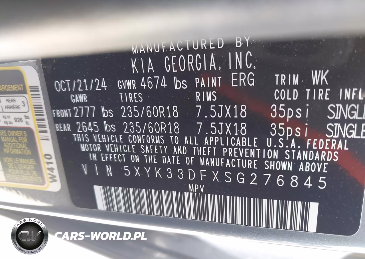 2025 Kia Sportage Ex VIN:5XYK33DFXSG276845 - 9