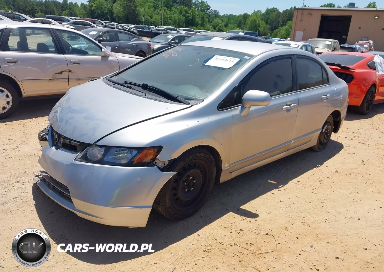 2007 Honda Civic Lx VIN:1HGFA16587L021317 - 2