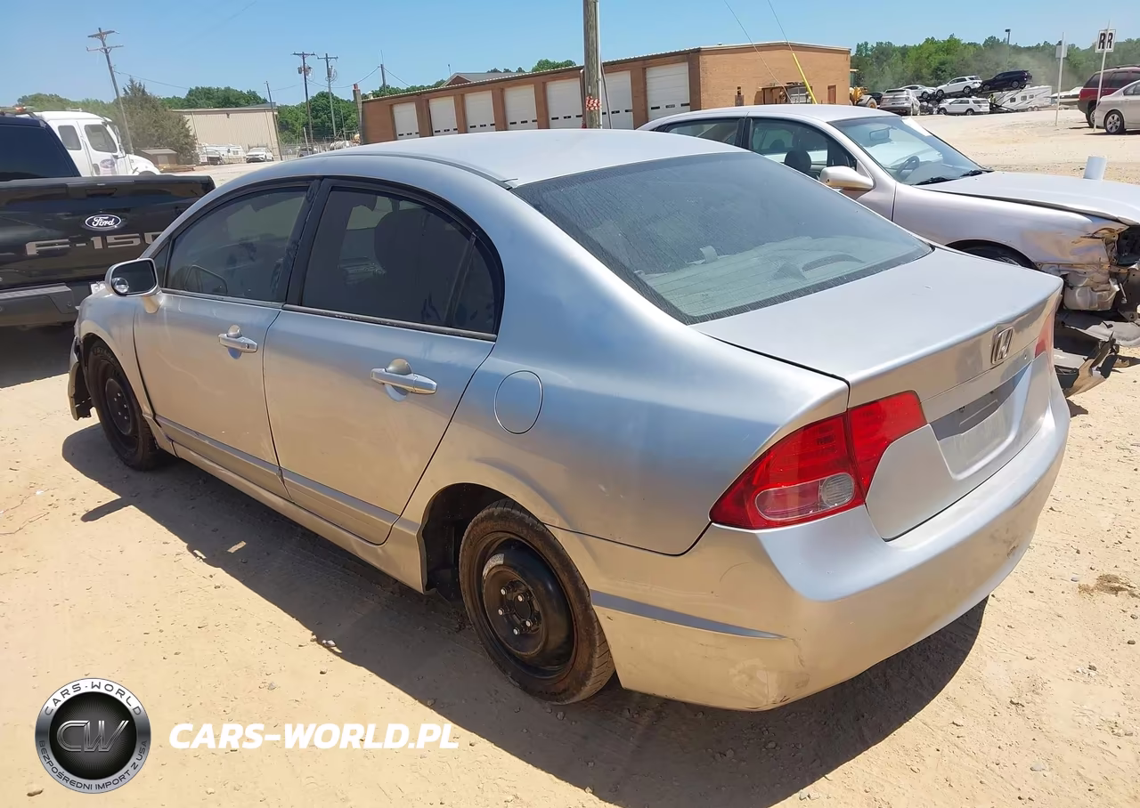2007 Honda Civic Lx VIN:1HGFA16587L021317 - 3