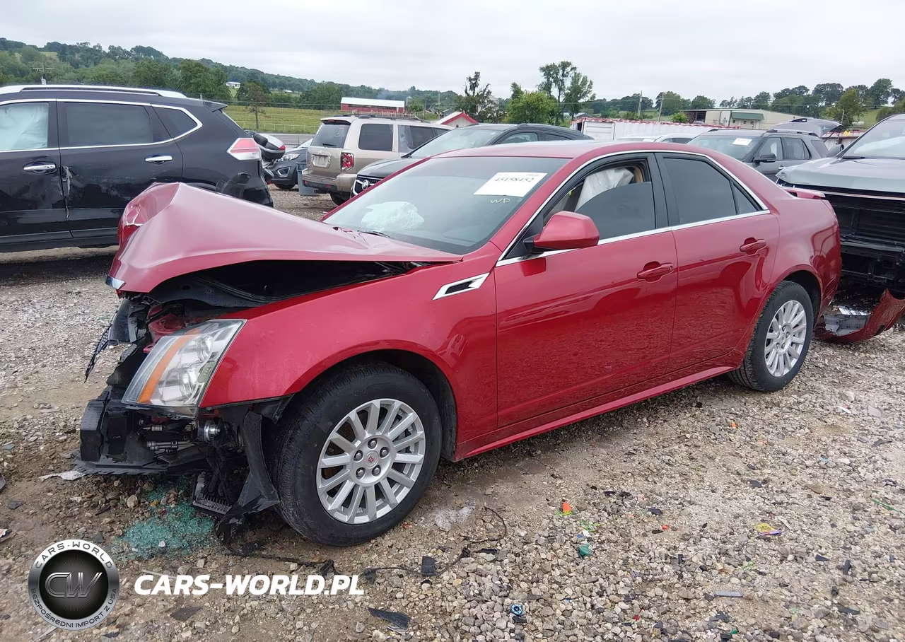 2012 Cadillac Cts Luxury VIN:1G6DE5E59C0113599 - 2