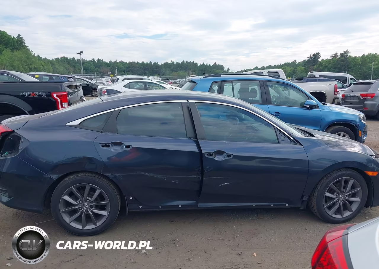 2020 Honda Civic Ex VIN:19XFC1F30LE204124 - 14