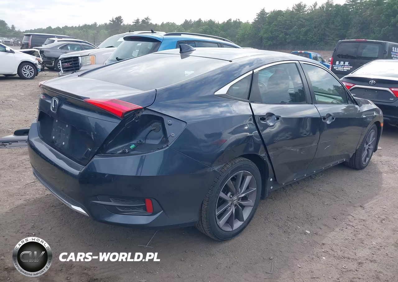 2020 Honda Civic Ex VIN:19XFC1F30LE204124 - 4