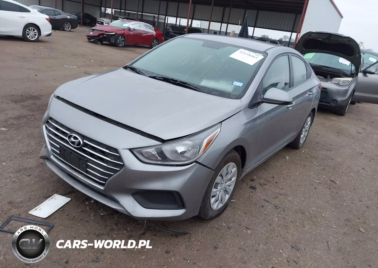 2021 Hyundai Accent Se VIN:3KPC24A62ME133020 - 2