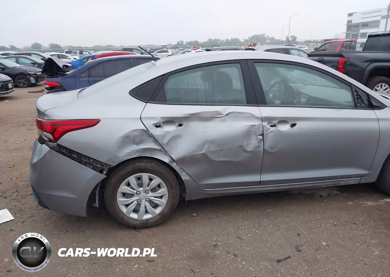 2021 Hyundai Accent Se VIN:3KPC24A62ME133020 - 6