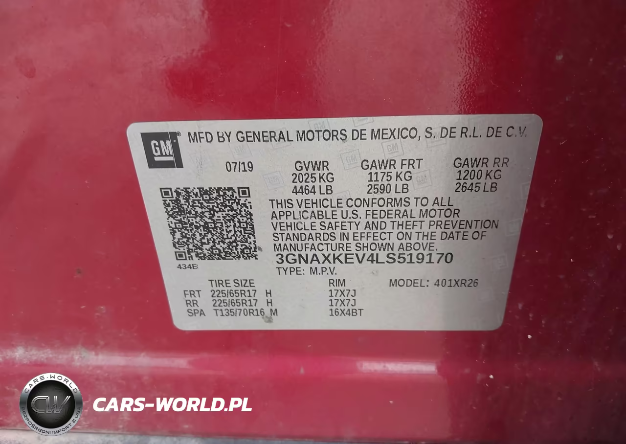 2020 Chevrolet Equinox Fwd Lt 1.5L Turbo VIN:3GNAXKEV4LS519170 - 9