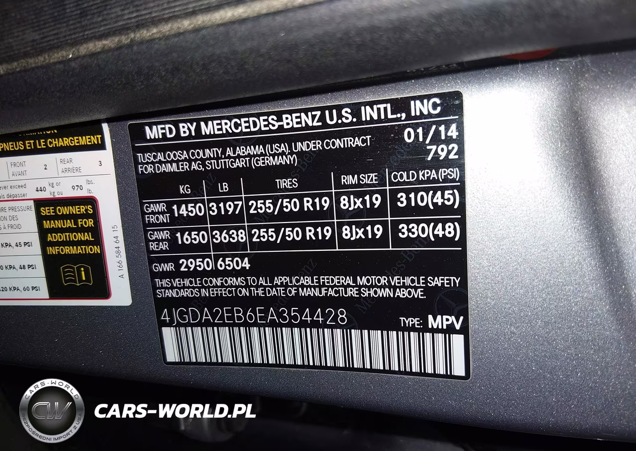2014 Mercedes-Benz Ml 350 Bluetec 4Matic VIN:4JGDA2EB6EA354428 - 9