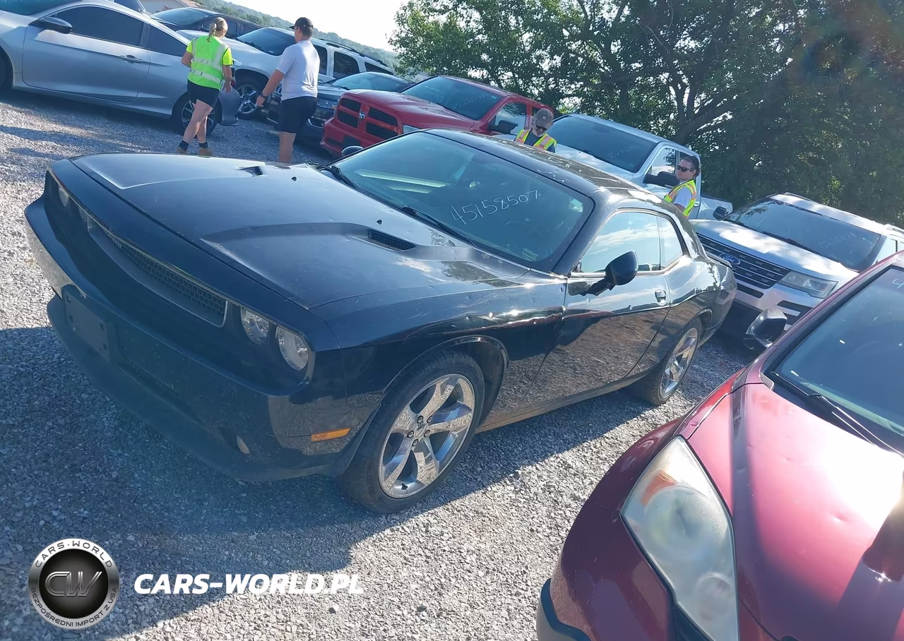 2012 Dodge Challenger Sxt VIN:2C3CDYAGXCH259451 - 2