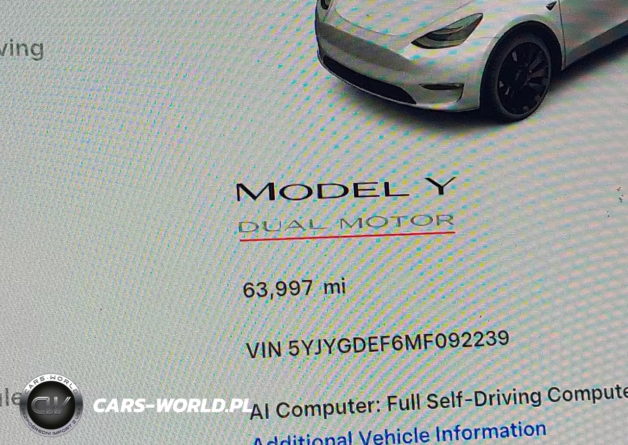 2021 Tesla Model Y Performance Dual Motor All-Wheel Drive VIN:5YJYGDEF6MF092239 - 15