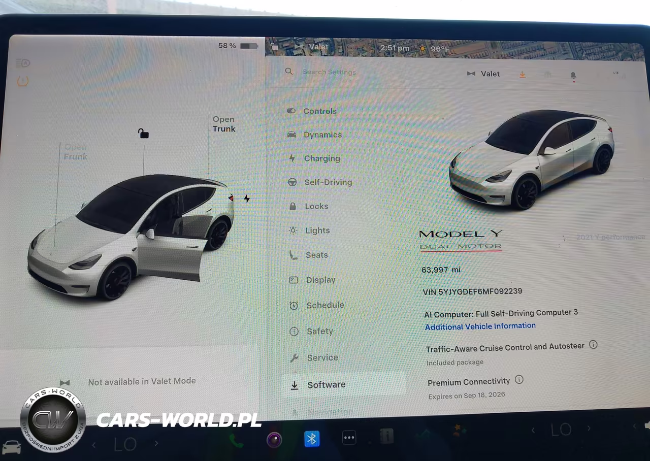 2021 Tesla Model Y Performance Dual Motor All-Wheel Drive VIN:5YJYGDEF6MF092239 - 17