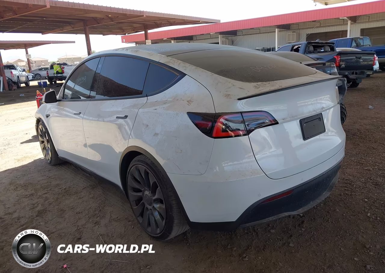 2021 Tesla Model Y Performance Dual Motor All-Wheel Drive VIN:5YJYGDEF6MF092239 - 3
