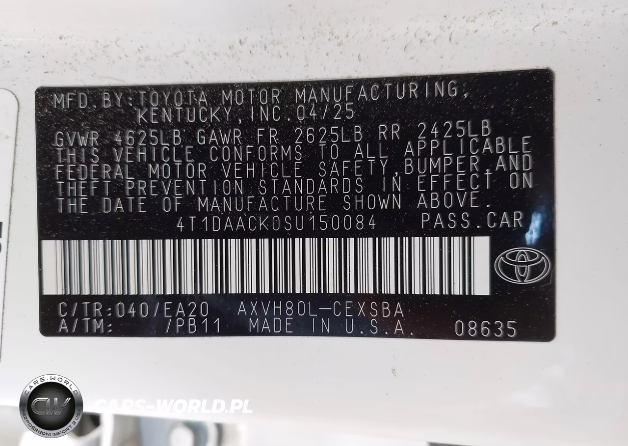 2025 Toyota Camry Se VIN:4T1DAACK0SU150084 - 9