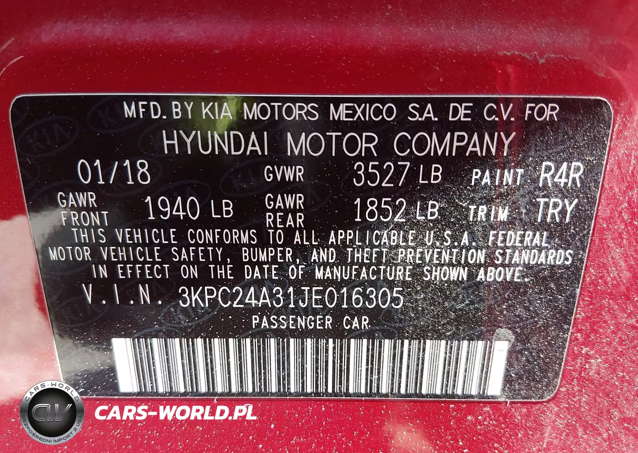 2018 Hyundai Accent Se VIN:3KPC24A31JE016305 - 9