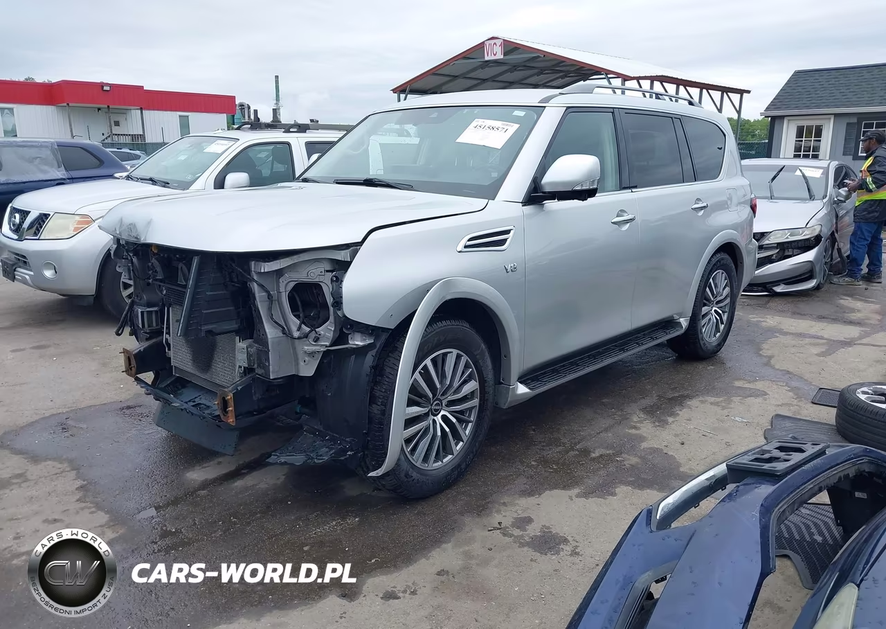 2021 Nissan Armada Sl 4Wd VIN:JN8AY2BB9M9791013 - 2