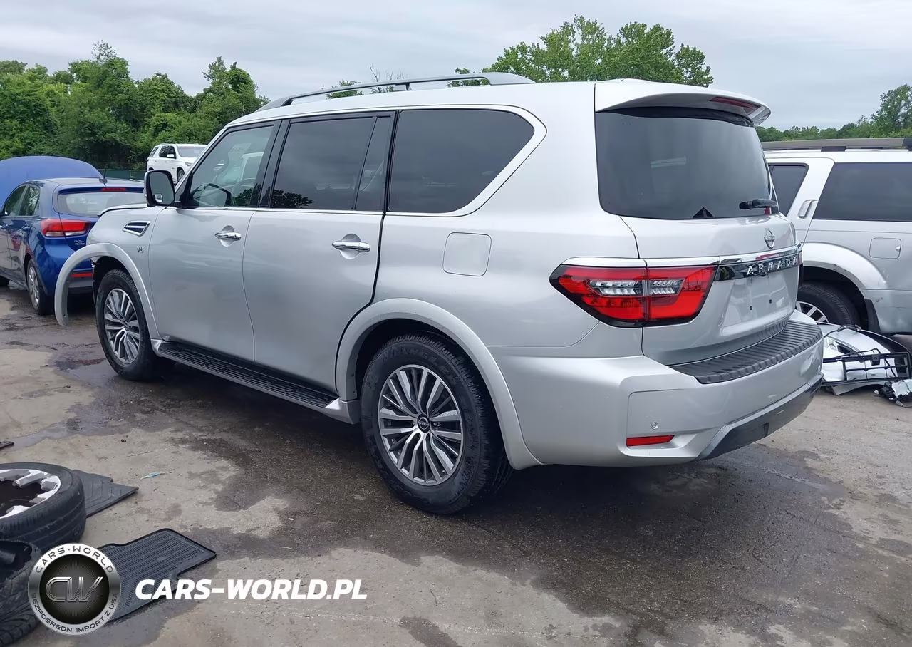 2021 Nissan Armada Sl 4Wd VIN:JN8AY2BB9M9791013 - 3