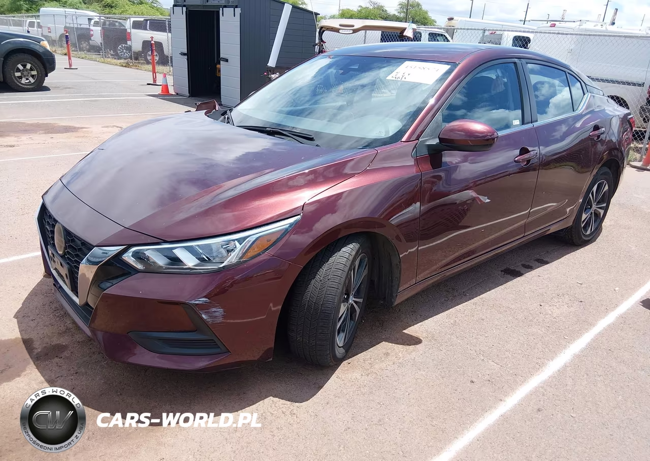 2023 Nissan Sentra Sv Xtronic Cvt VIN:3N1AB8CV9PY321252 - 2