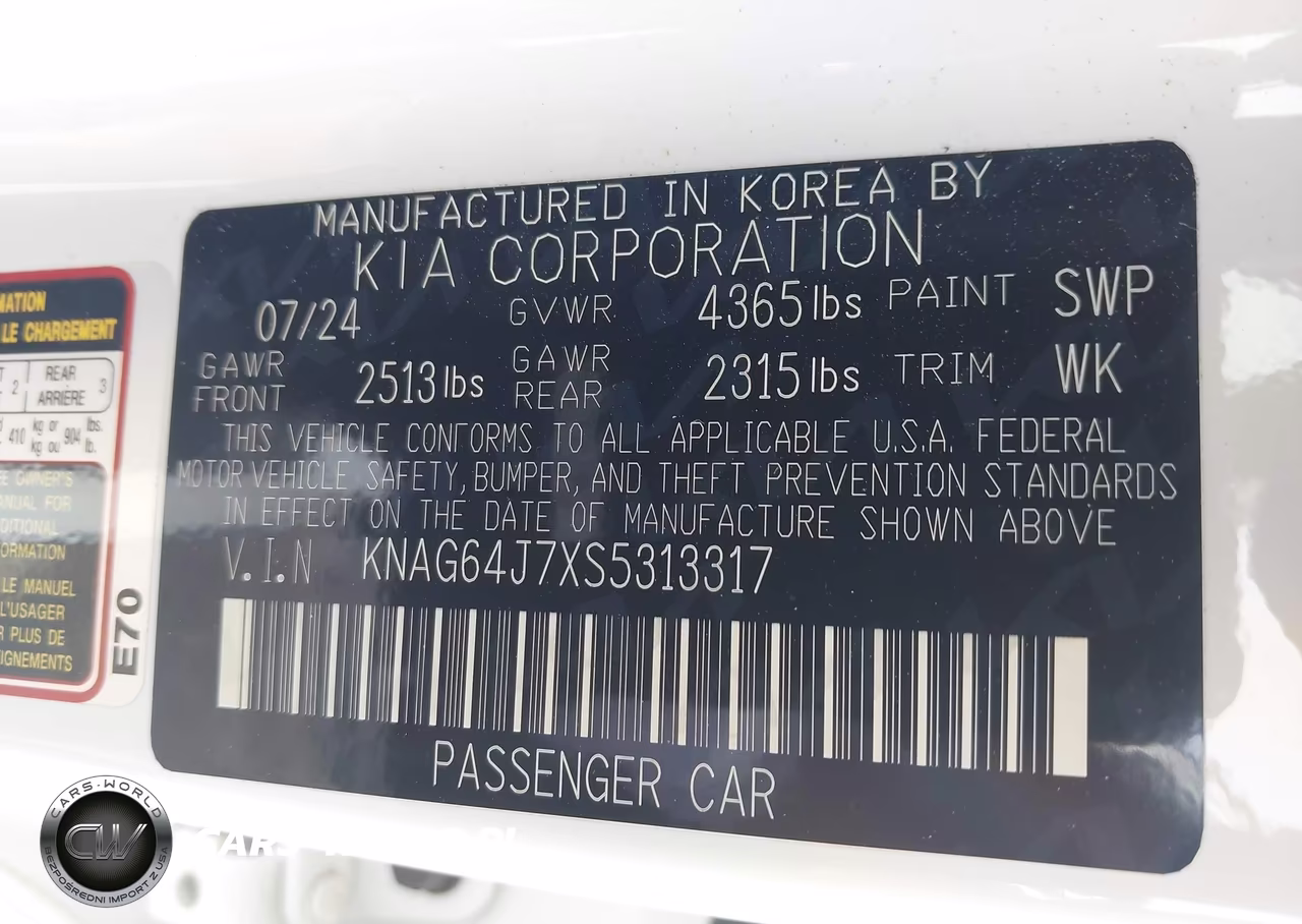 2025 Kia K5 Gt-Line VIN:KNAG64J7XS5313317 - 9