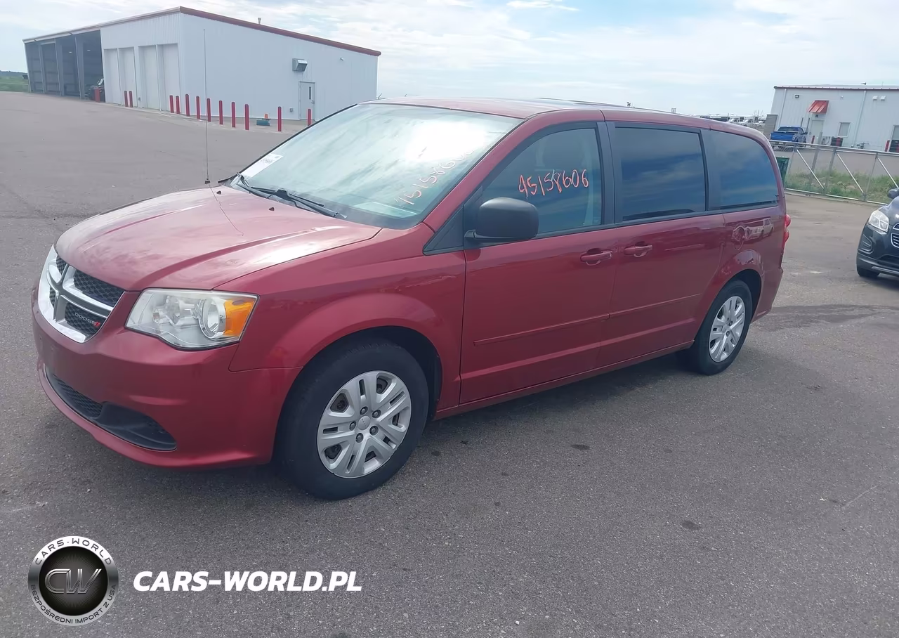2014 Dodge Grand Caravan Se VIN:2C4RDGBG1ER406915 - 2