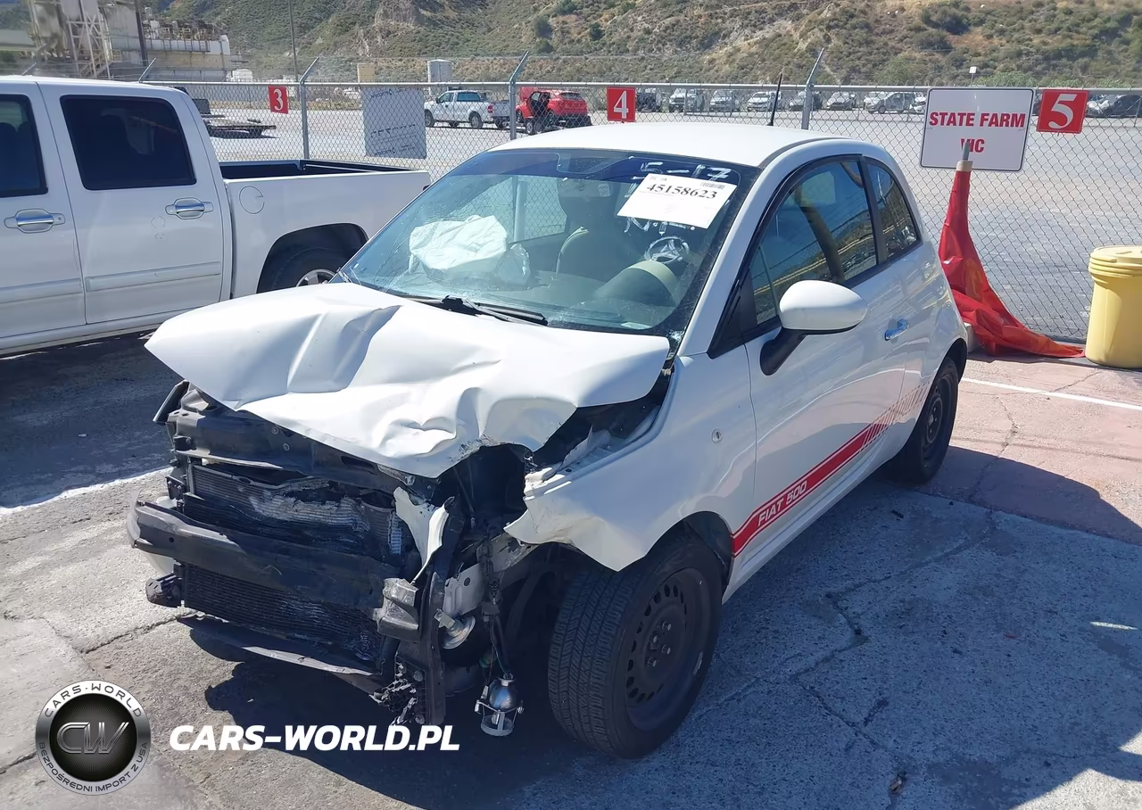 2012 Fiat 500 Pop VIN:3C3CFFAR4CT309266 - 2