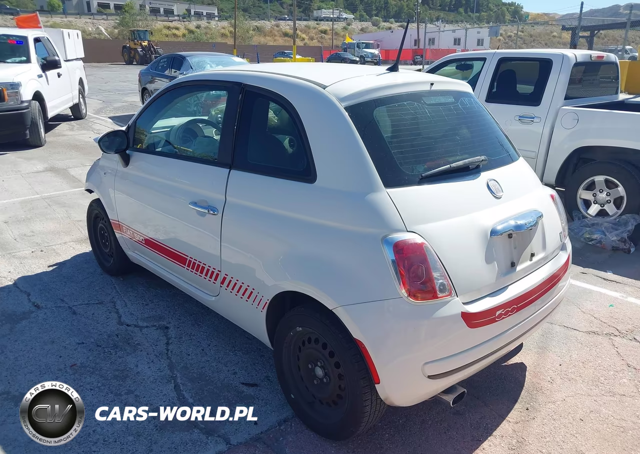 2012 Fiat 500 Pop VIN:3C3CFFAR4CT309266 - 3