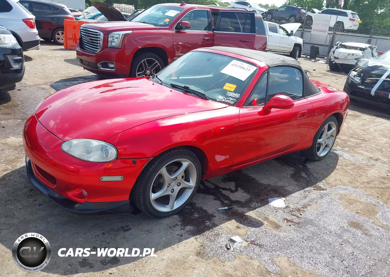 2001 Mazda Mx-5 Miata Ls-Special Edition VIN:JM1NB353710203604 - 2