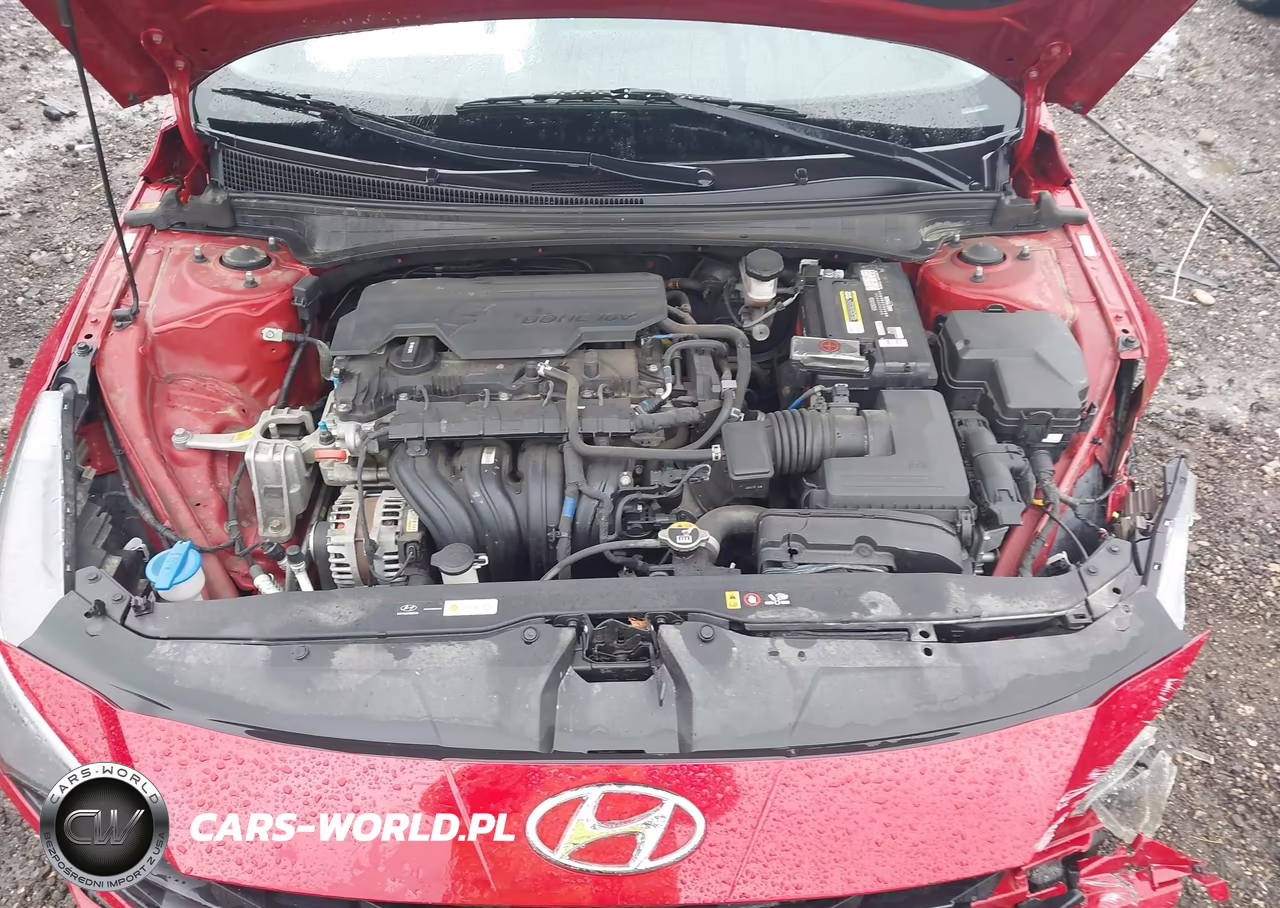 2021 Hyundai Elantra Se VIN:KMHLL4AG9MU121496 - 10