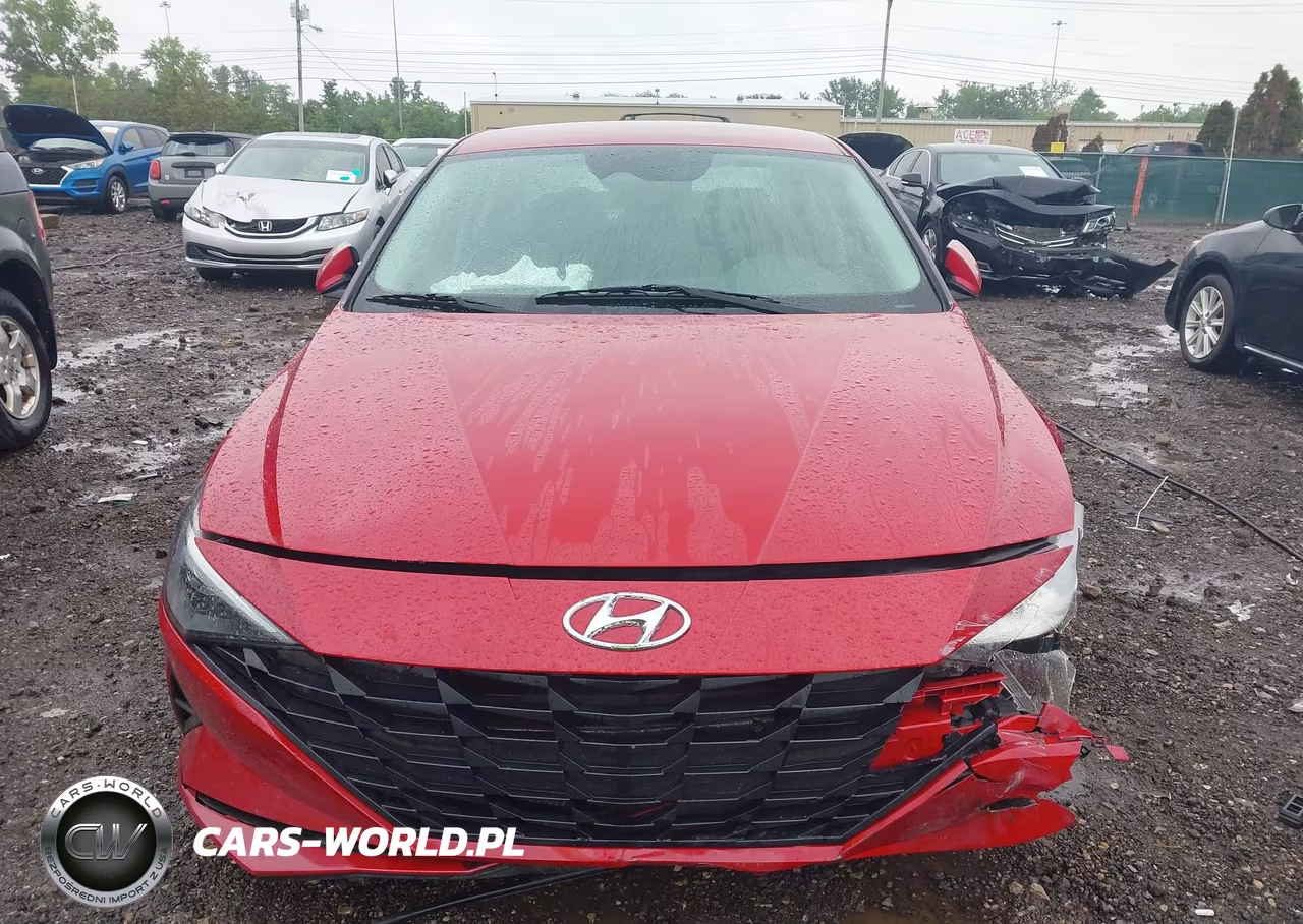 2021 Hyundai Elantra Se VIN:KMHLL4AG9MU121496 - 12