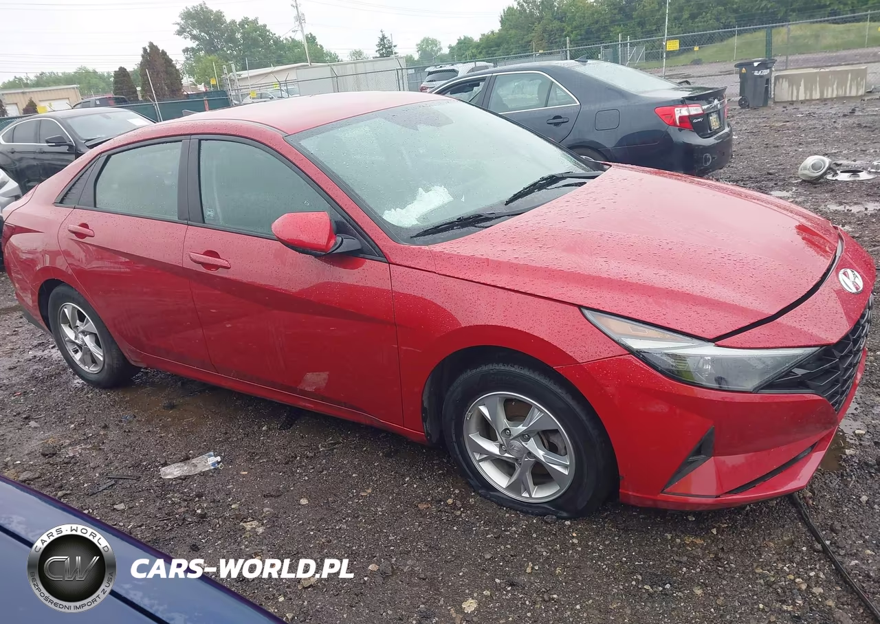 2021 Hyundai Elantra Se VIN:KMHLL4AG9MU121496 - 13