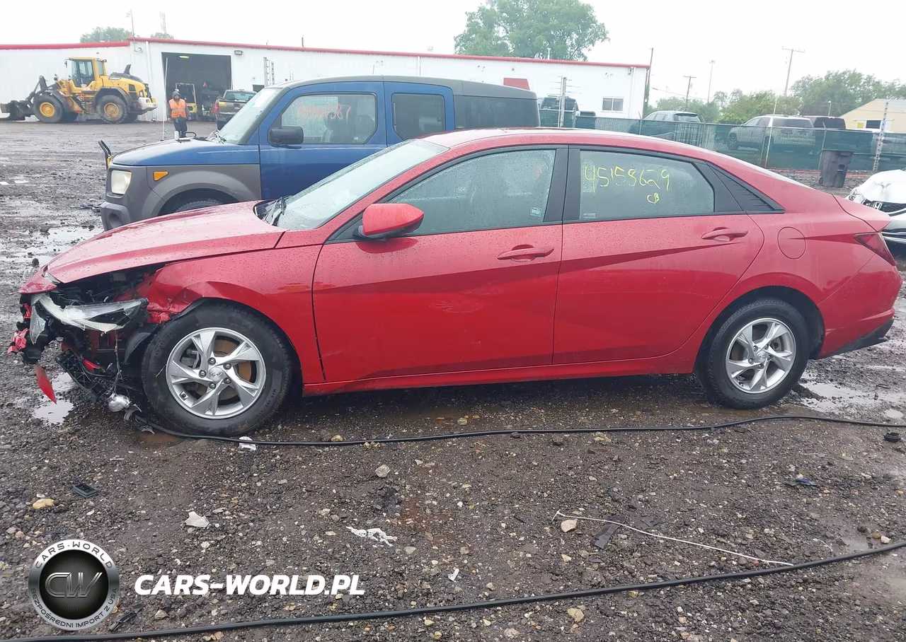 2021 Hyundai Elantra Se VIN:KMHLL4AG9MU121496 - 14