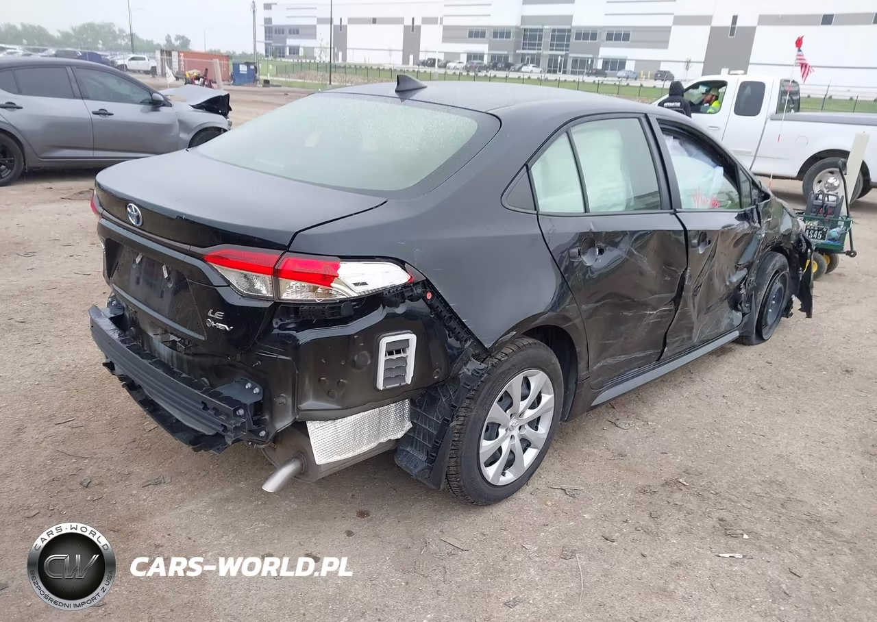 2025 Toyota Corolla Hybrid Le VIN:JTDBCMFE2S3069137 - 4