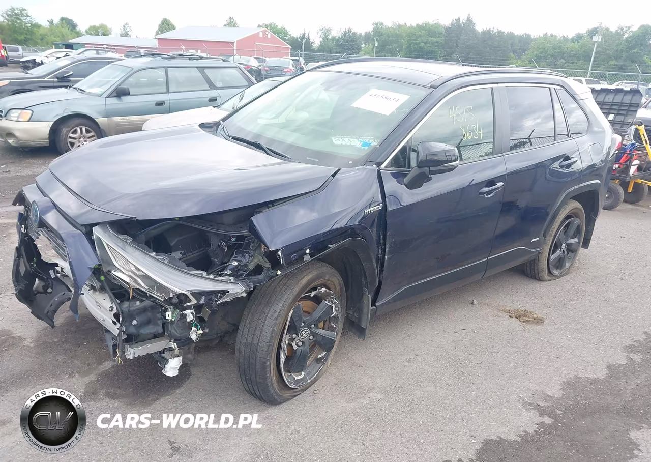 2019 Toyota Rav4 Hybrid Xse VIN:JTMEWRFV2KD521762 - 2