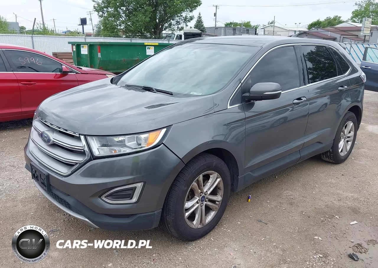 2015 Ford Edge Sel VIN:2FMTK4J8XFBB75703 - 2